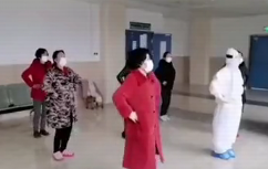 翩翩起舞！護士韓靜鼓勵患者抗擊疫情